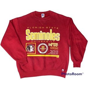 Vintage 90s Russell Athletic Florida State University Seminoles Crewneck Mens L